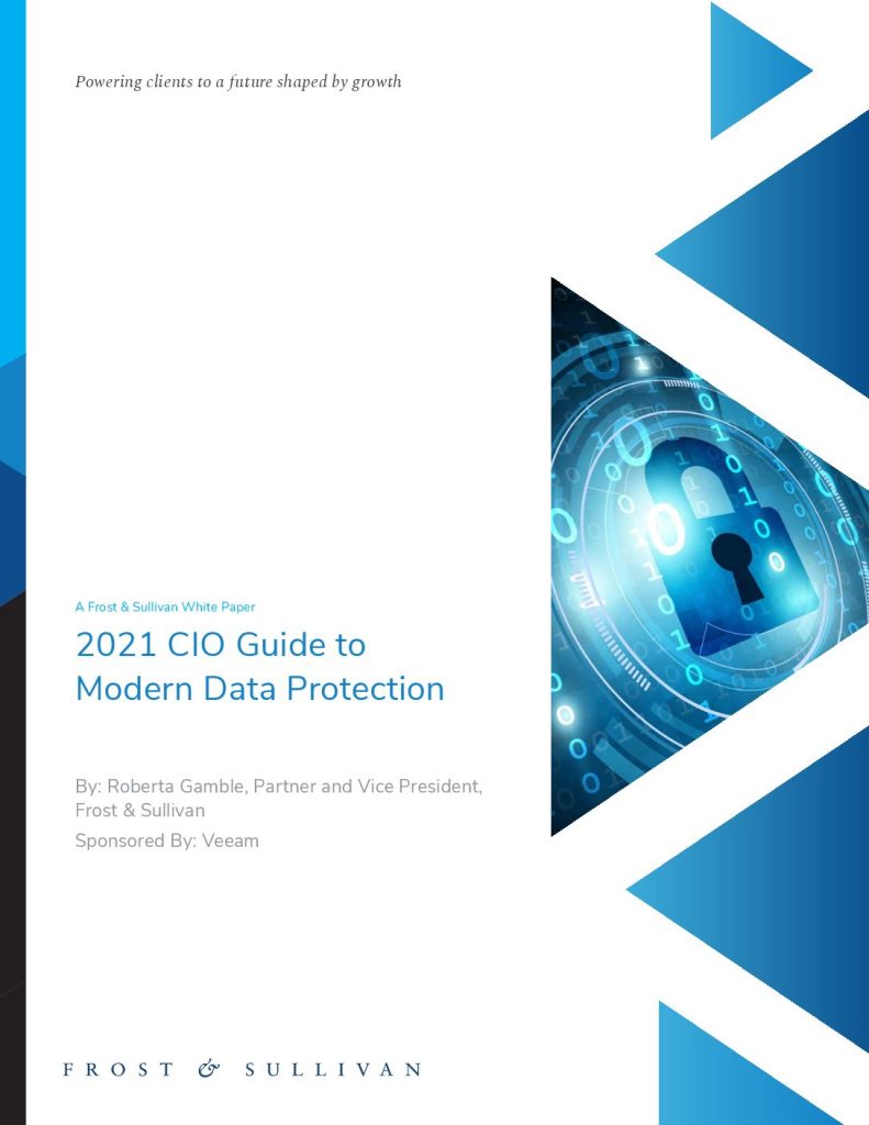 2021 CIO Guide to Modern Data Protection