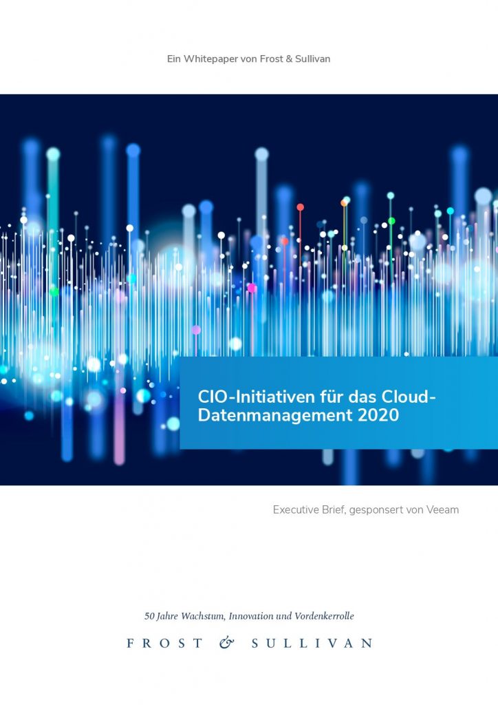 CIO‑Initiativen für das Cloud- Datenmanagement 2020