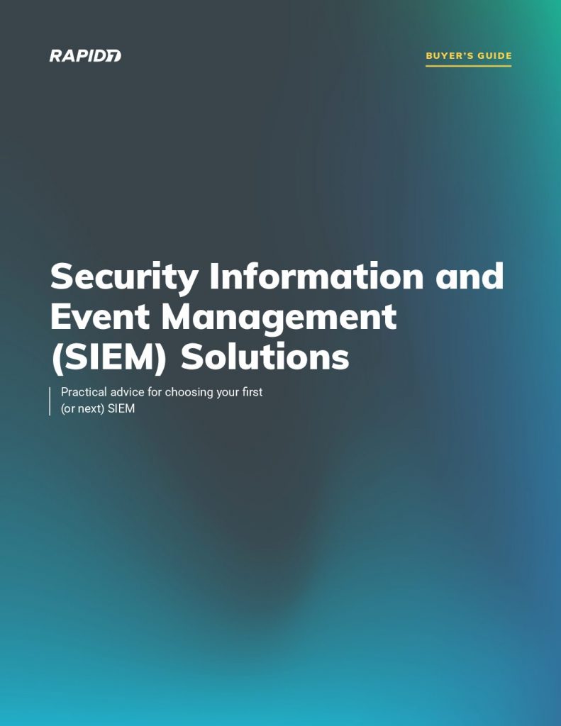 Security Information and Event Management (SIEM) Solutions