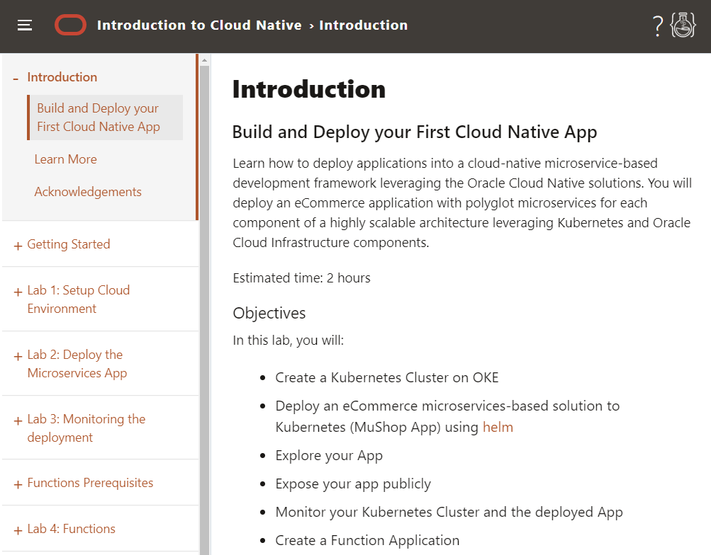 Hands-On Lab: Intro to Cloud Native