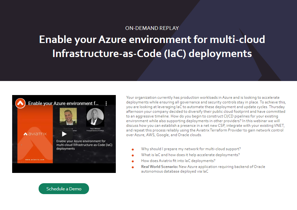 Enable your Azure environment for multi-cloud Infrastructure-as-Code (IaC) deployments