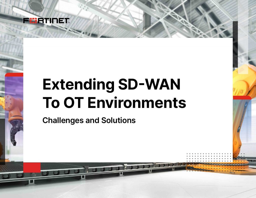 Extending SD-WAN To OT Environments