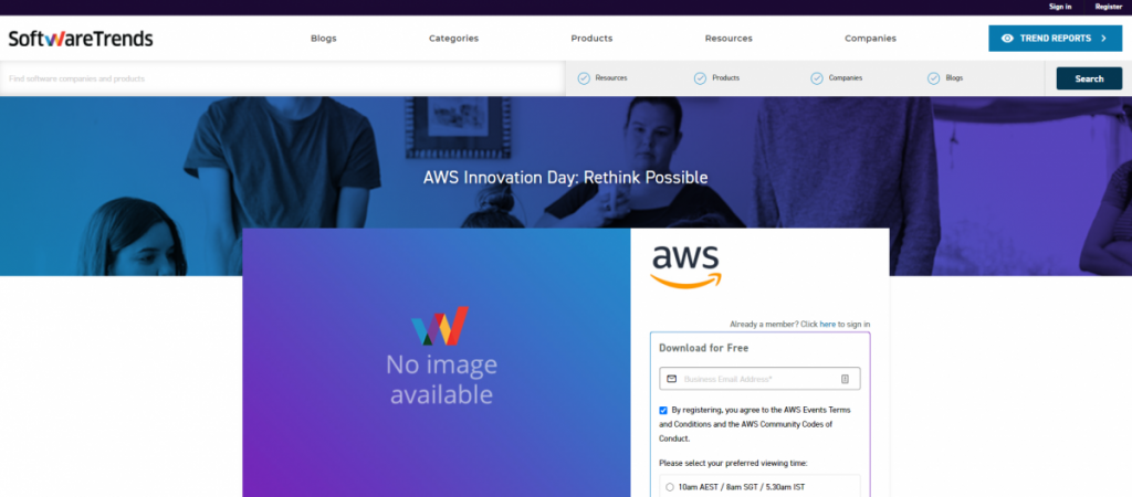 AWS Innovation Day: Rethink Possible