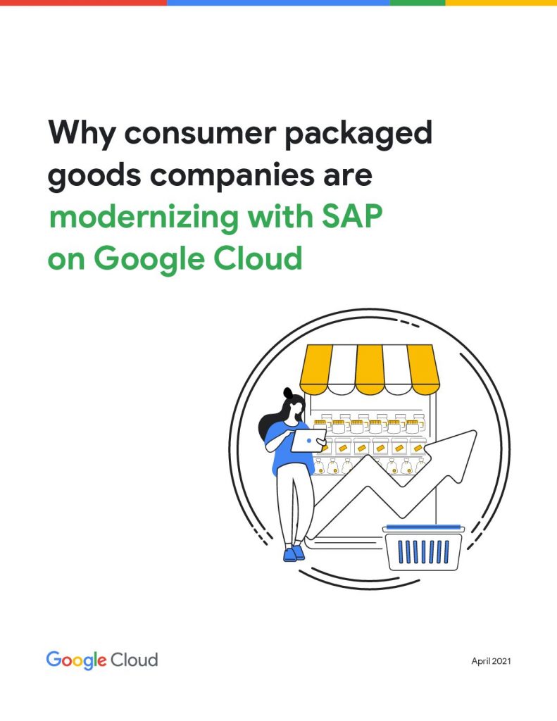 CPG innovation with SAP on Google Cloud