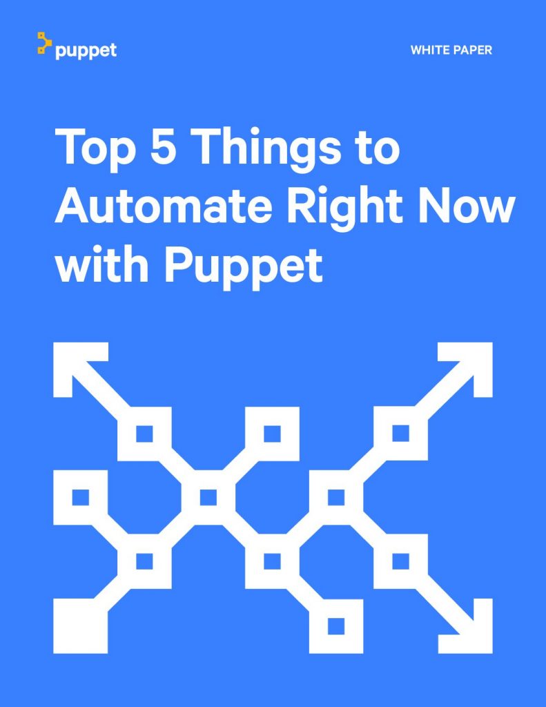 Top 5 Things to Automate with Puppet