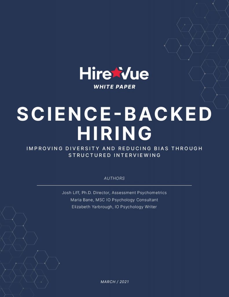 Science-Backed Hiring: Enhance quality  and  fairness with structured interviews