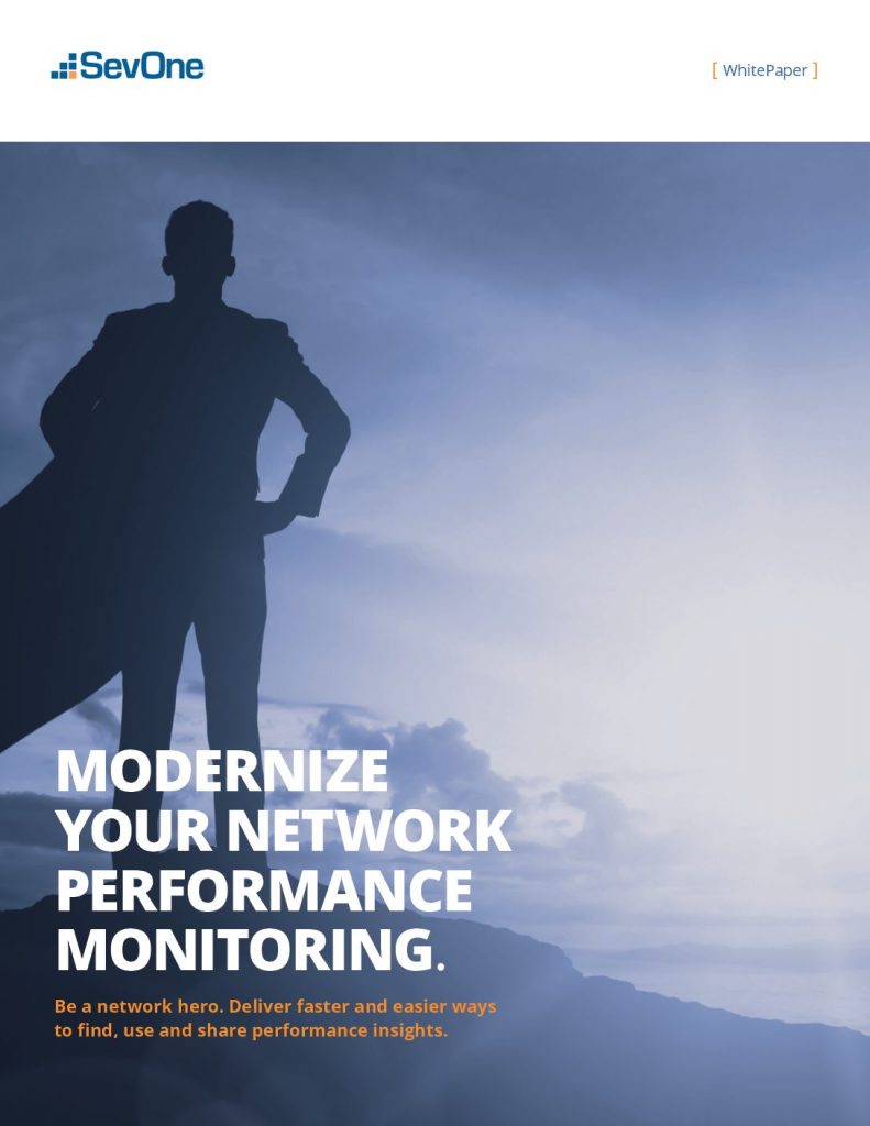 Modernize Your Network Performance Monitoring