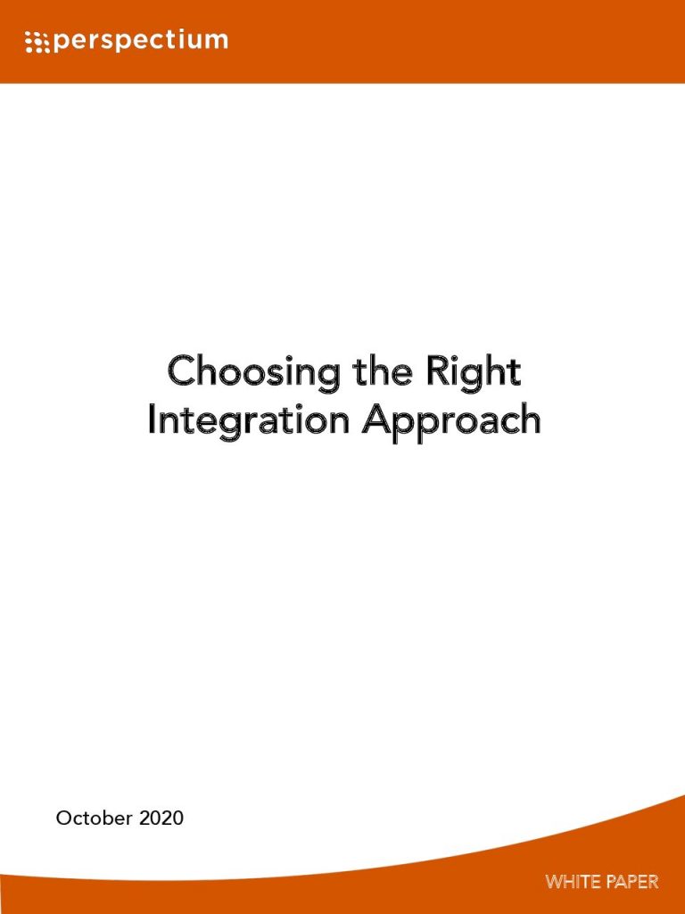 Choosing the Right Integration Approach