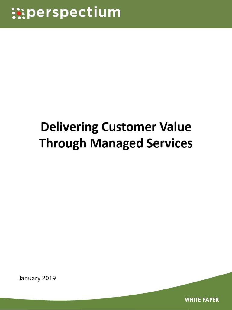 Delivering Customer Value Through Managed Services