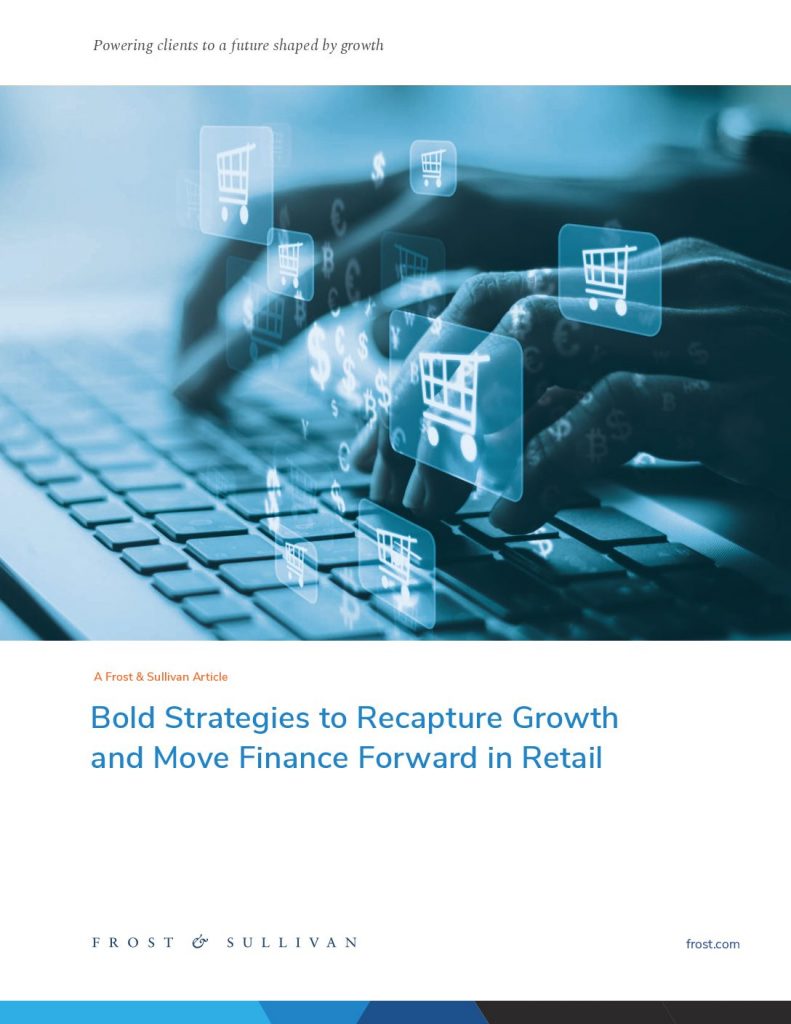 Bold strategies to recapture Growth and Move Finance Forward in Retail 