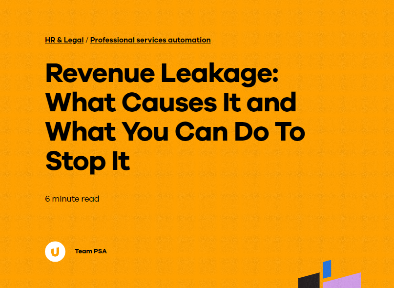 Revenue Leakage: What Causes It and What You Can Do To Stop It