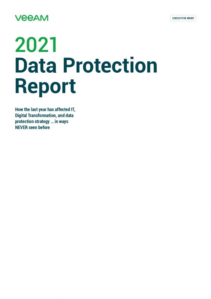 2021 Data Protection Trends Executive Brief