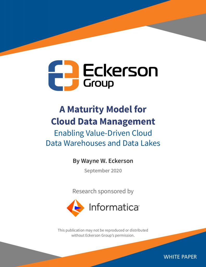 A Maturity Model for Cloud Data Management