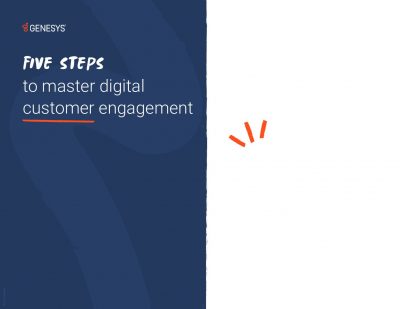 Five Steps to Master Digital Customer Engagement Whitepaper | MarTech ...