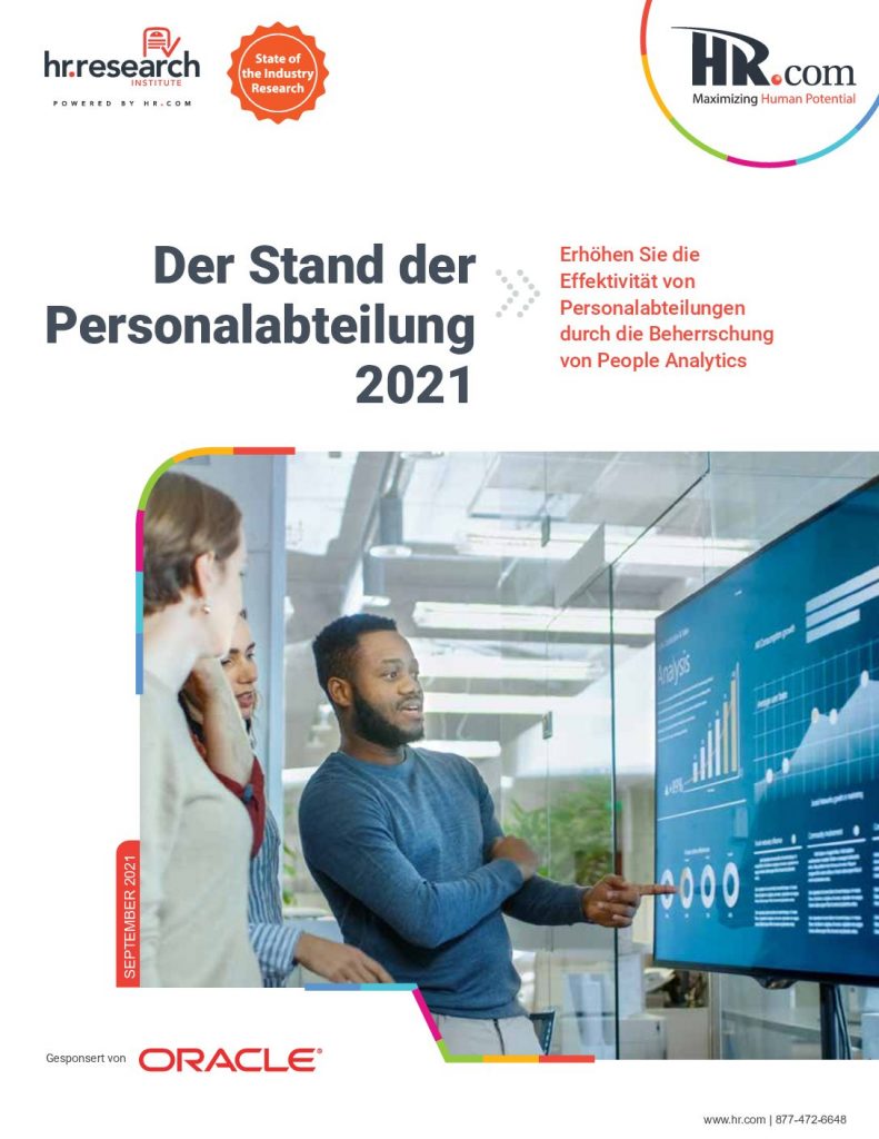 The State of HR Analytics 2021 DE