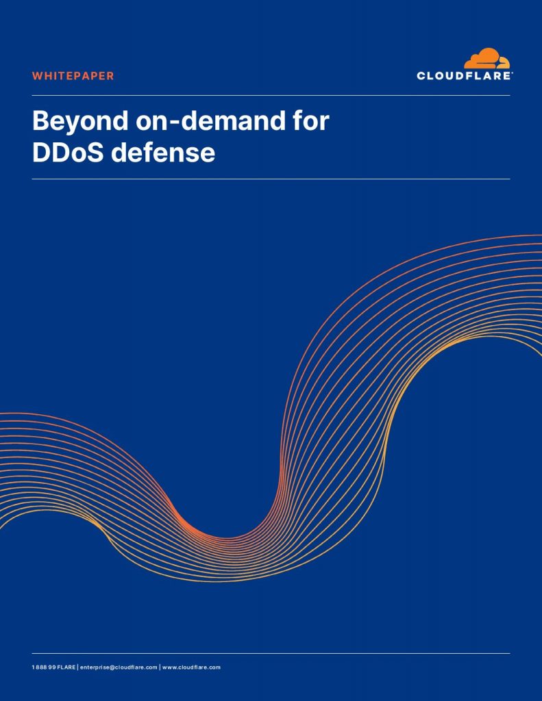 Oltre l’on-demand per la difesa dai DDoS