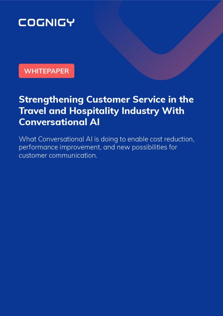 Strengthening Customer Service in the Travel and Hospitality Industry With Conversational AI