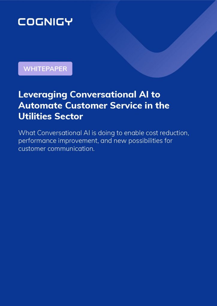 Leveraging Conversational AI to Automate Customer Service in the Utilities Sector
