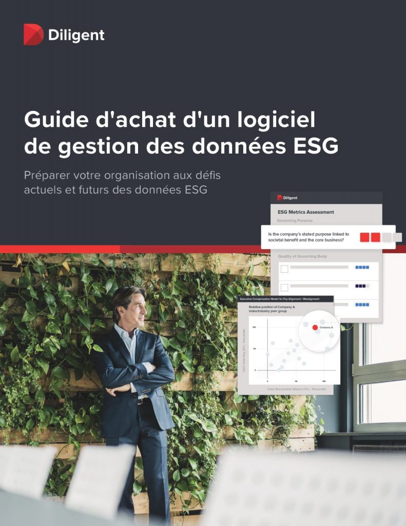 Guide d’achat d’un logiciel de gestion des données ESG