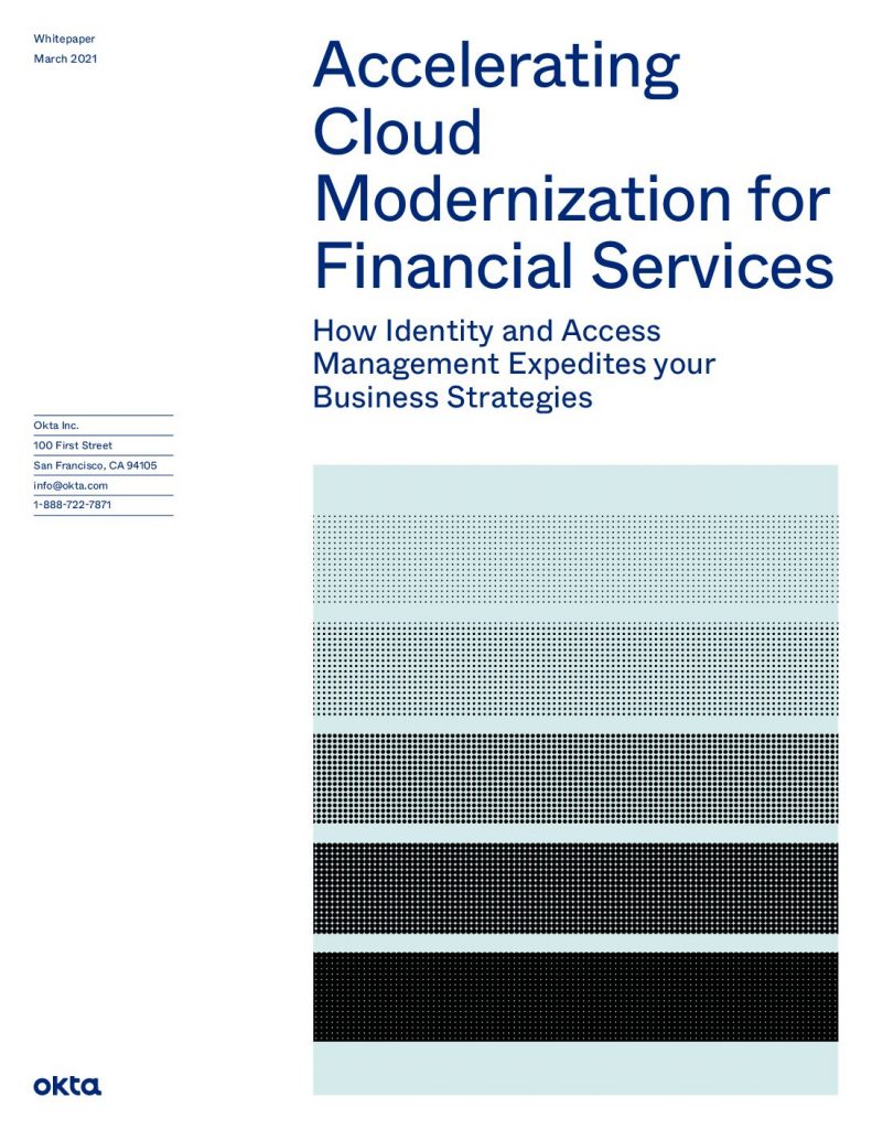 Accelerating Cloud Modernization for Financial Services