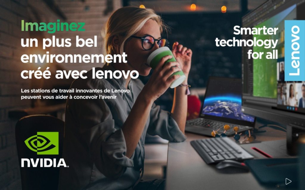 Imaginez un plus bel environnement créé avec lenovo