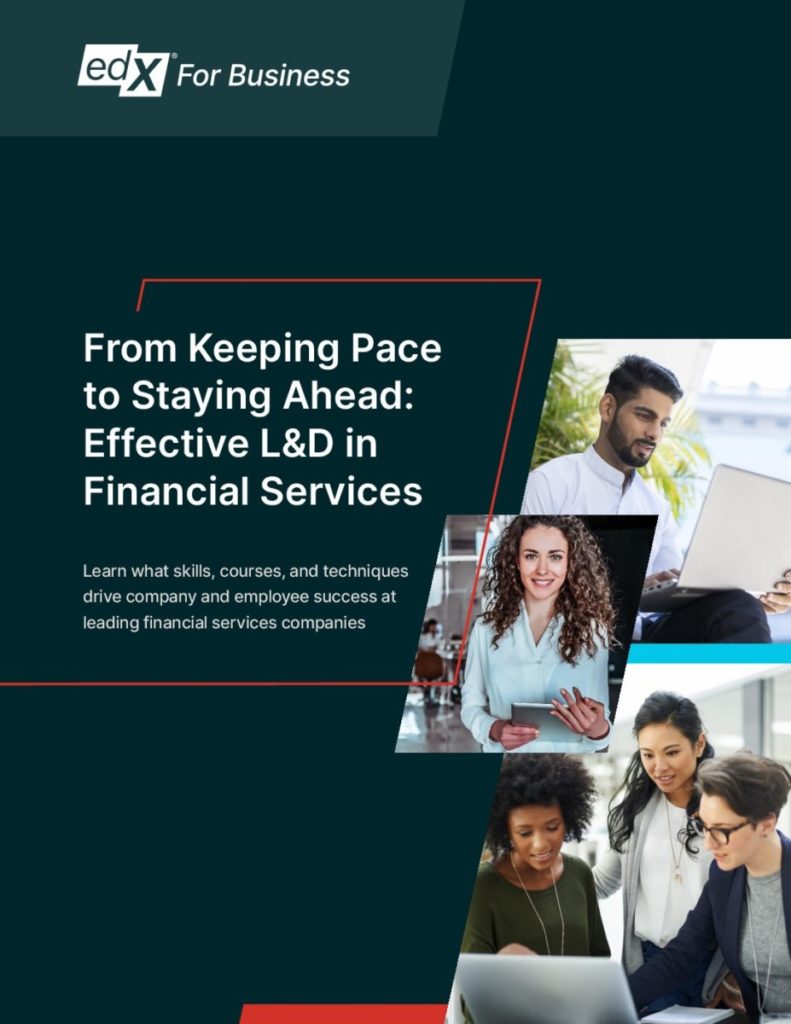 From Keeping Pace to Staying Ahead: Effective L and D in Financial Services