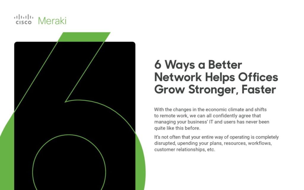 6 Ways a Better Network Helps Offices Grow Stronger, Faster