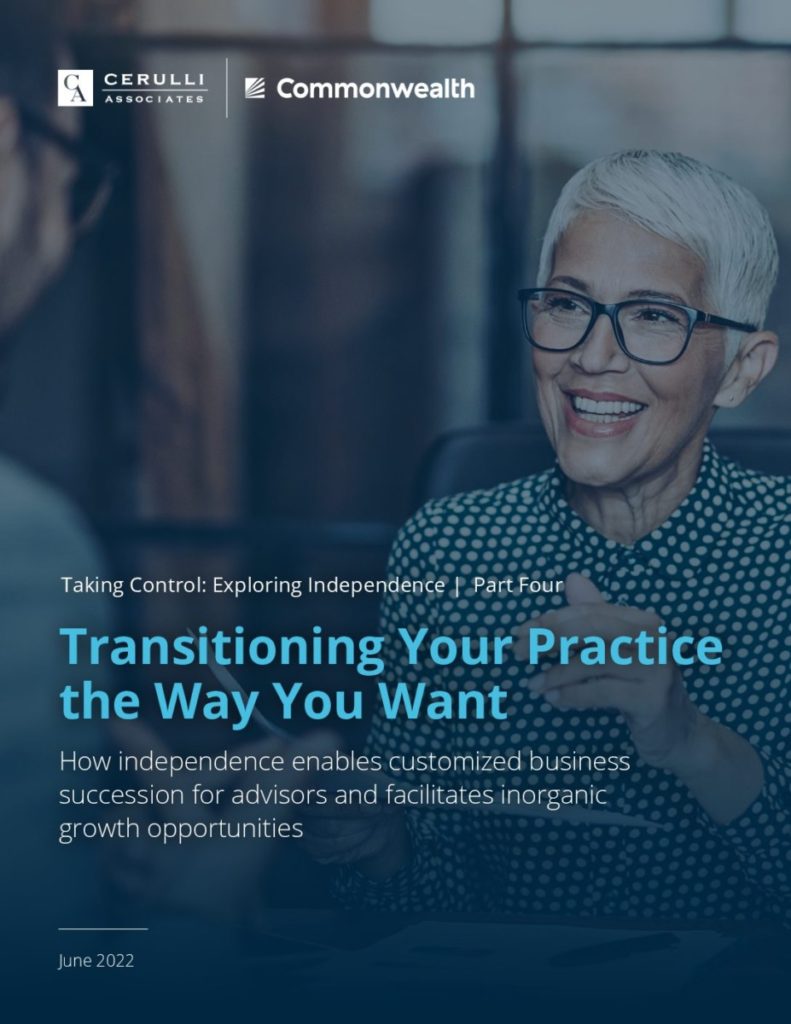 Transitioning your practice the way you want