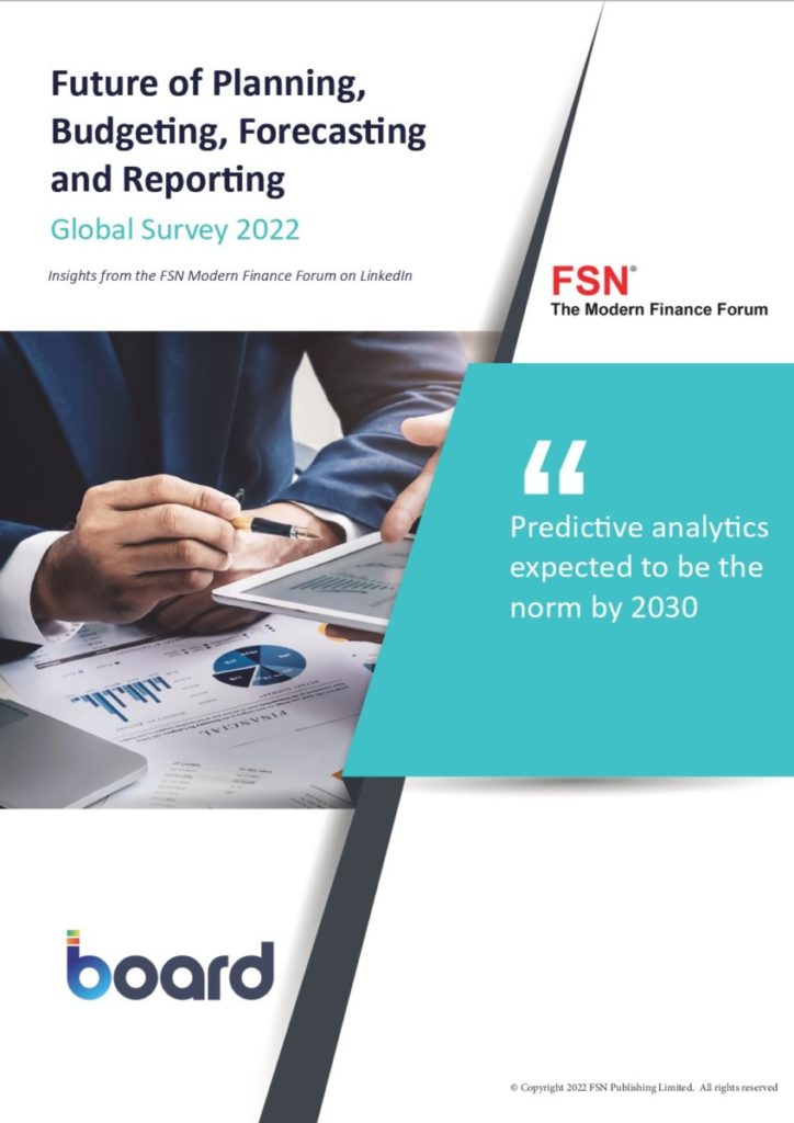 FSN: Future of Planning, Budgeting, Forecasting and Reporting
