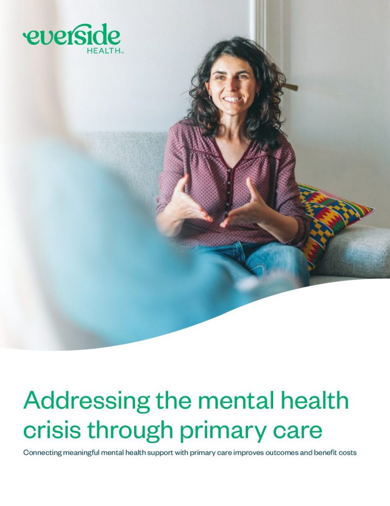 Addressing the Mental Health Crisis through Primary Care