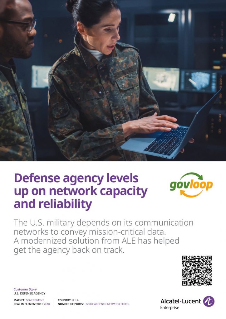 Defense agency levels up on network capacity and reliability