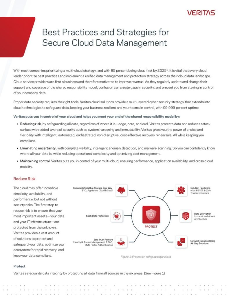 Best Practices and Strategies for Secure Cloud Data Management