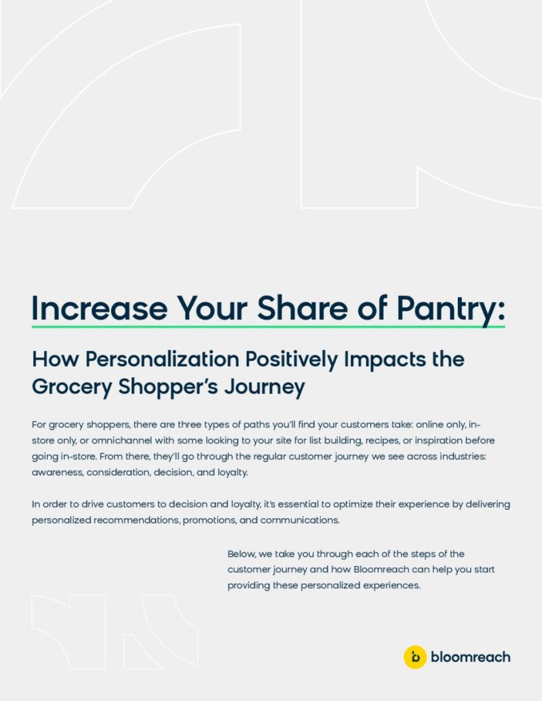 Increase Your Share of Share of Pantry