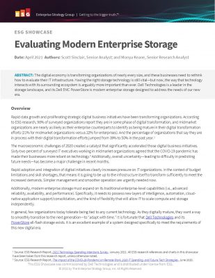 ESG: Redefining Modern Enterprise Storage for Mission-critical Workloads