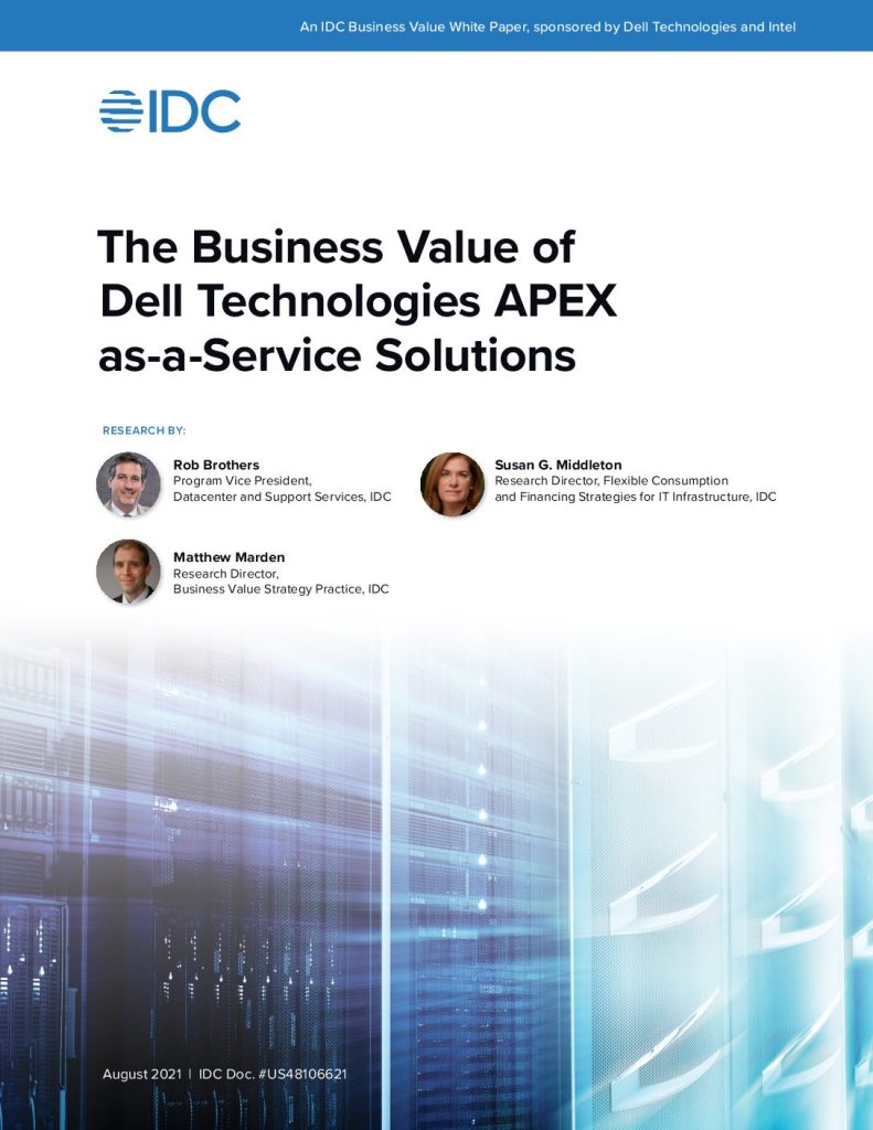 IDC: Business Value of APEX