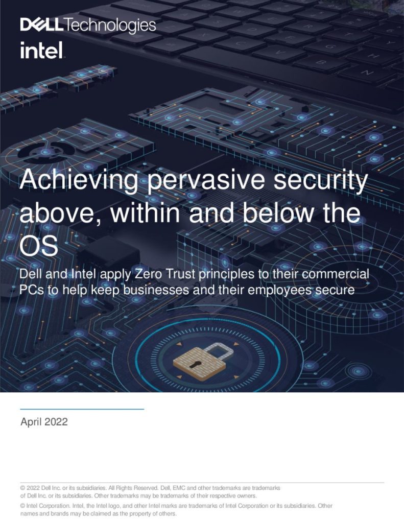 Achieving Pervasive Security Above, Within and Below the OS