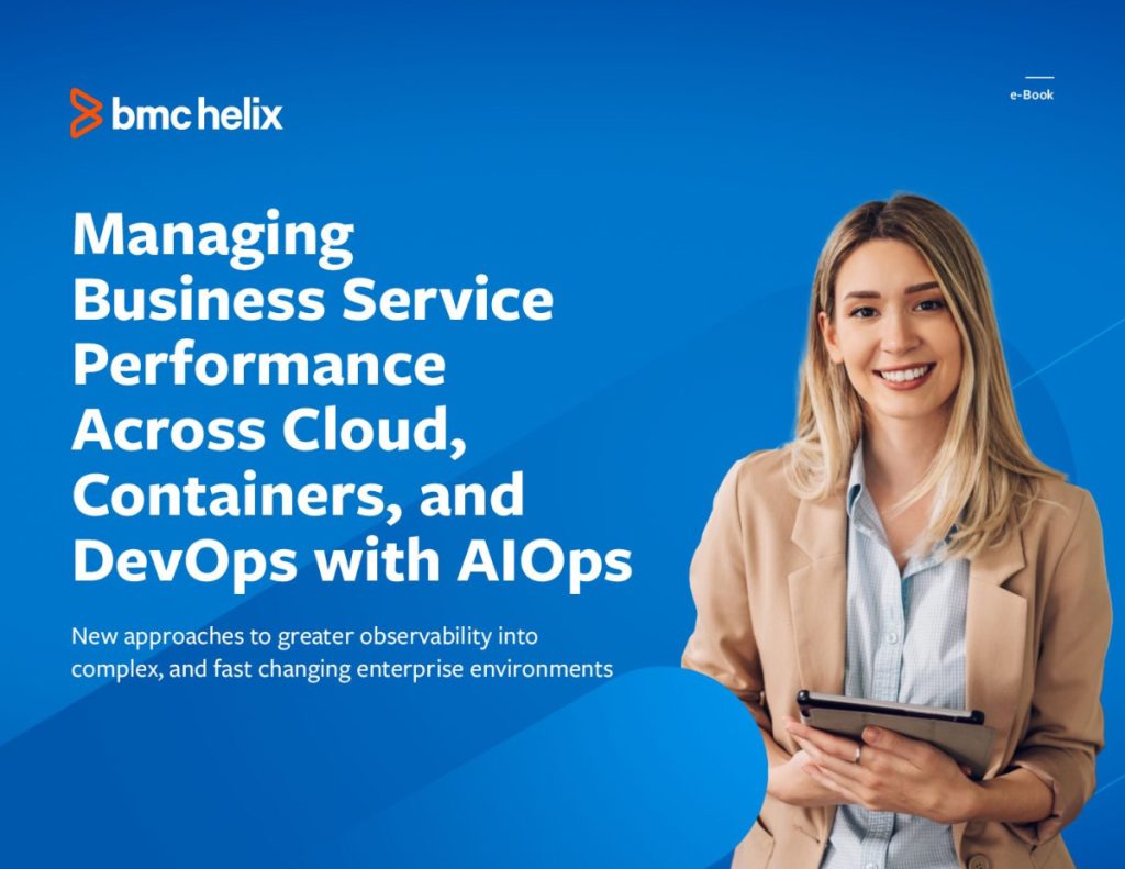 Managing Business Service Performance Across Cloud, Containers, and DevOps with AIOps