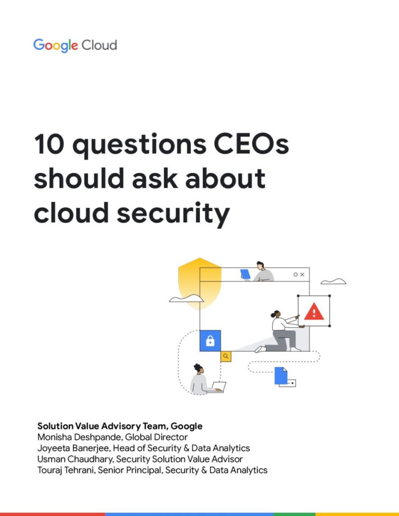 10 questions CEOs should ask about cloud security