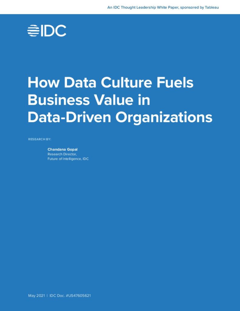 How Data Culture Fuels Business Value in Data-Driven Organizations