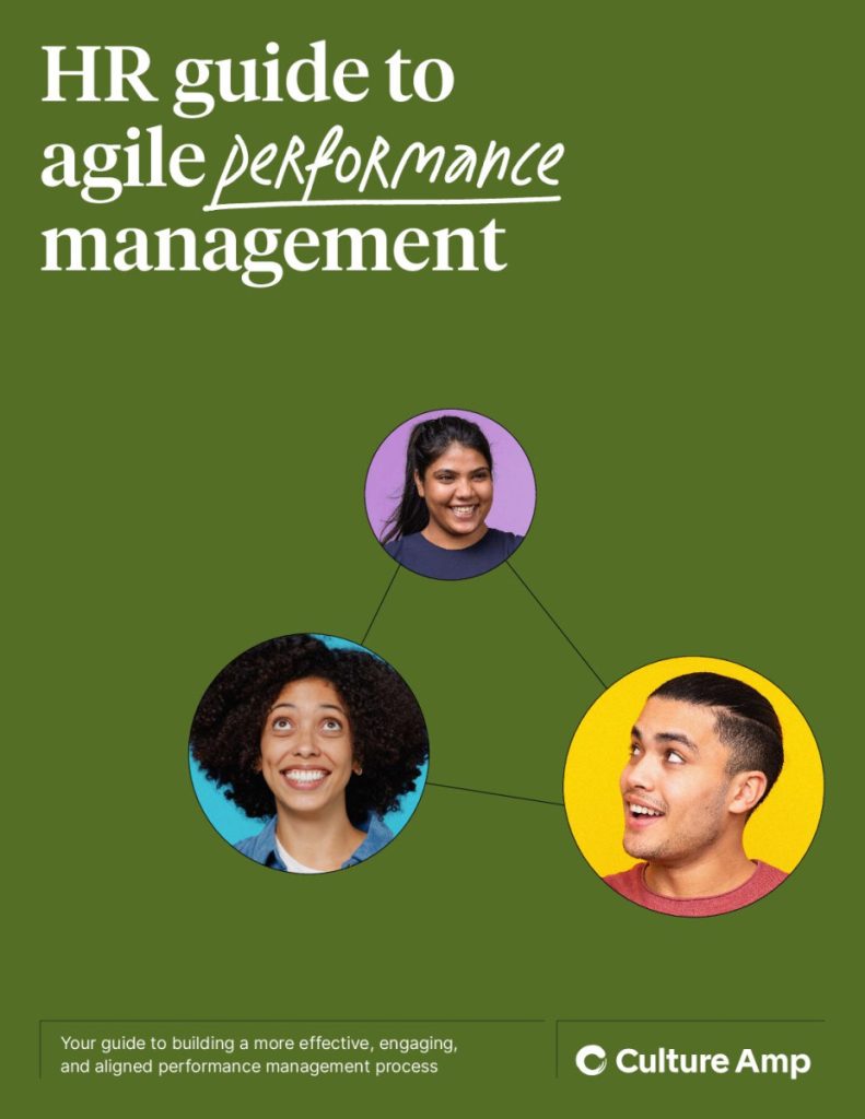 HR guide to agile performance management