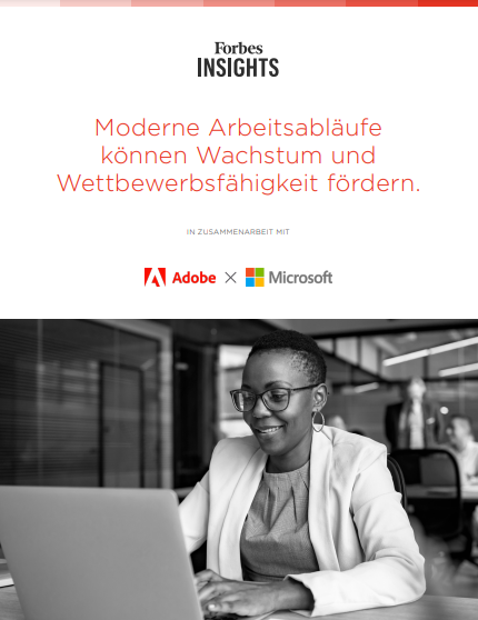 Moderne Arbeitsabläufe können Wachstum und Wettbewerbsfähigkeit fördern.