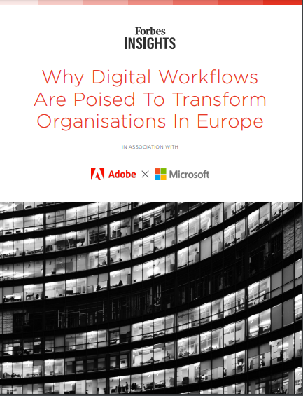Why Digital Workflows Are Poised to Transform Organisations in Europe