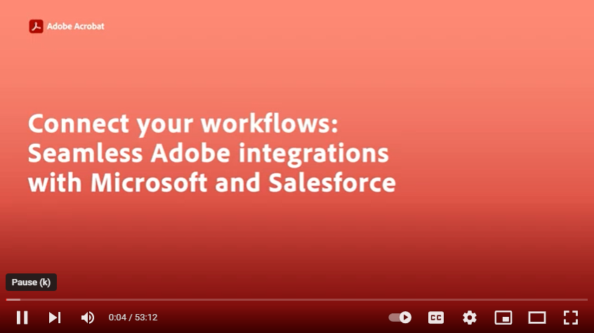 Connect Your Workflows: Seamless Adobe Integrations with Microsoft  Salesforce
