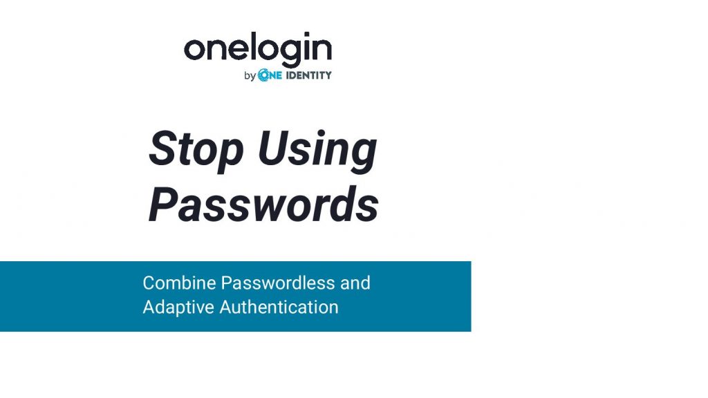 Stop Using Passwords