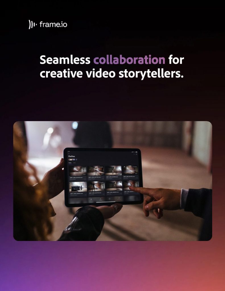 Seamless collaboration for creative video storytellers