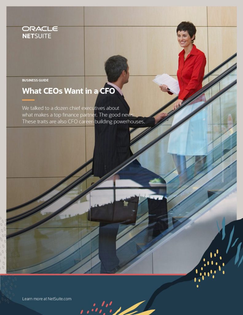 What CEOs want in a CFO