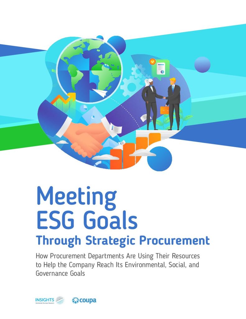 Meeting ESG Goals Through Strategic Procurement