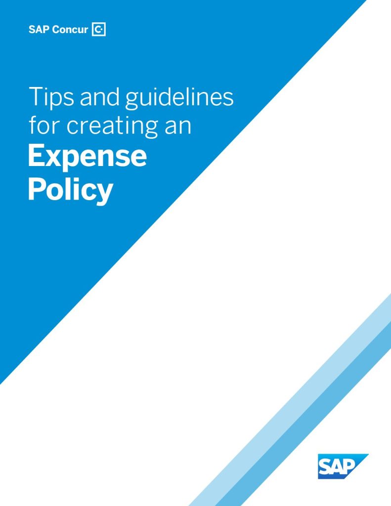 Tips for Creating an Expense Policy