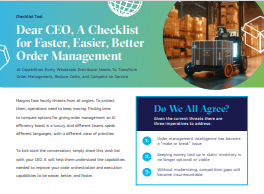 Dear CEO, A Checklist for Faster, Easier, Better Order Management ...