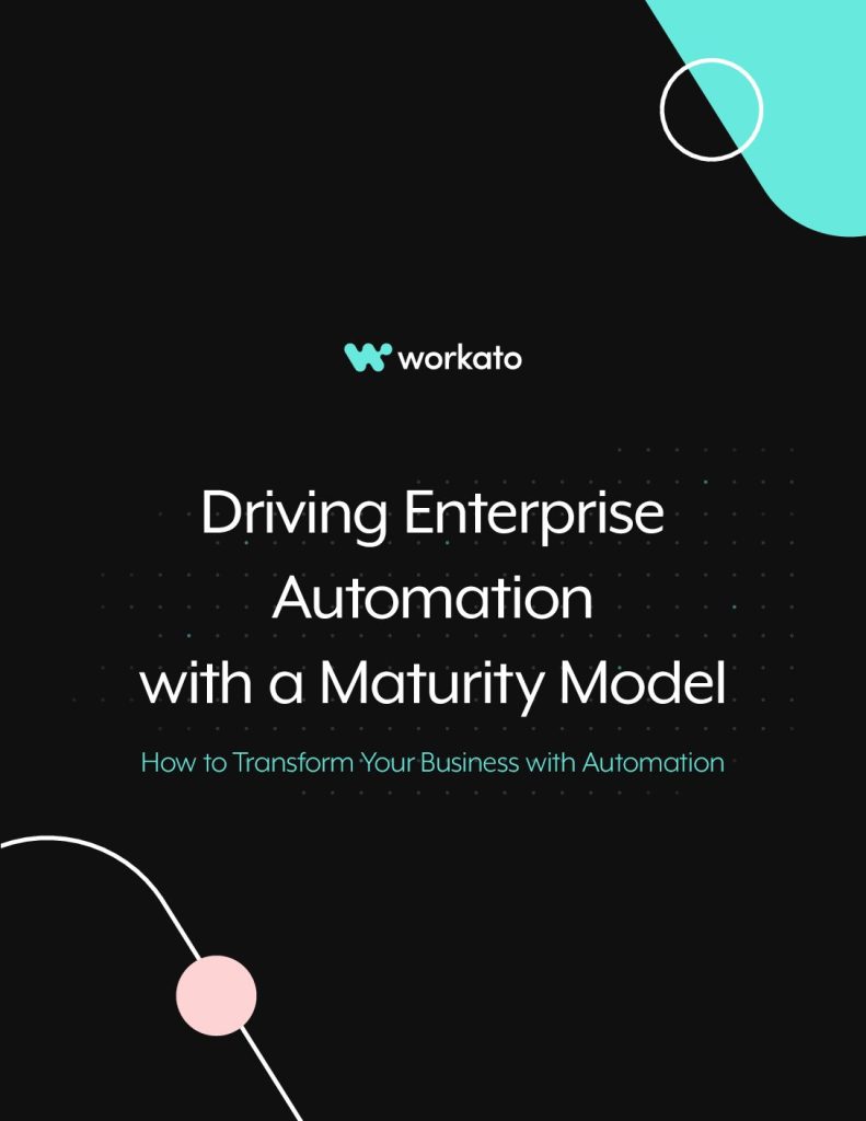 Driving Enterprise Automation with a Maturity Model